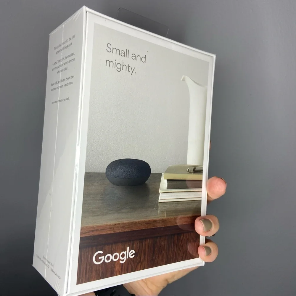 Google Nest Mini - smart speaker with Google assistant